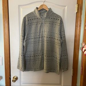 DENIM AND CO QUARTER ZIP